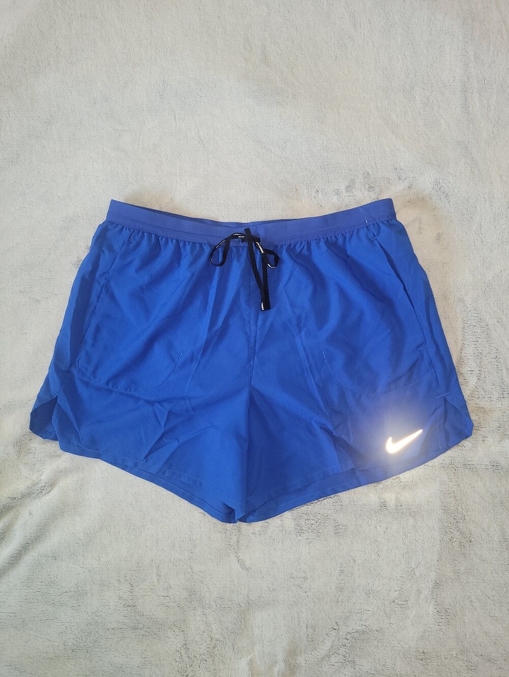 Nike Mens XL 5" Flex Stride Brief Lined Blue Shorts Running Marathon Race CJ5453